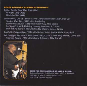 CD Byther Smith: Blues On The Moon - Live At Natural Rhythm Social Club