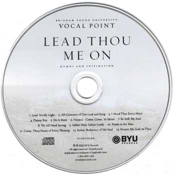CD Vocal Point: Lead Thou Me On: Hymns and Inspiration