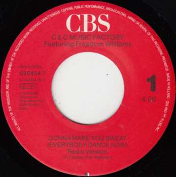 SP C + C Music Factory: Gonna Make You Sweat (Everybody Dance Now)