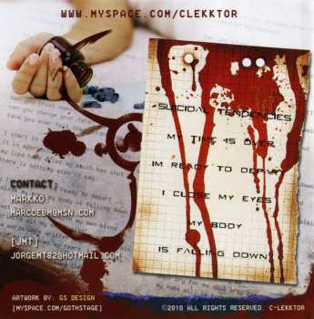 CD C-Lekktor: Tendencias Suicidas