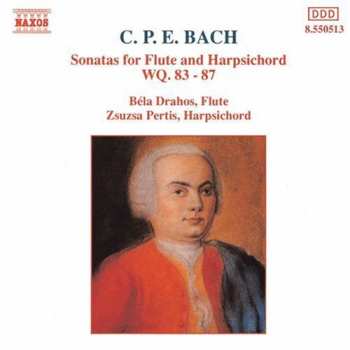CD Carl Philipp Emanuel Bach: Sonatas For Flute And Harpsichord WQ. 83 - 87