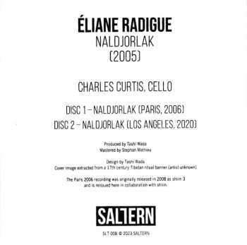 2CD Eliane Radigue: Naldjorlak