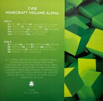 Doos/2MC C418: Minecraft Volume Alpha / Minecraft Volume Beta CLR | LTD