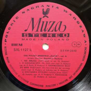 LP Zespół Pieśni I Tańca Śląsk: The Polish Song And Dance Ensemble Vol. 6