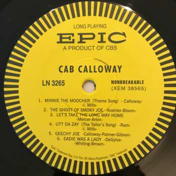 LP Cab Calloway: Cab Calloway LTD