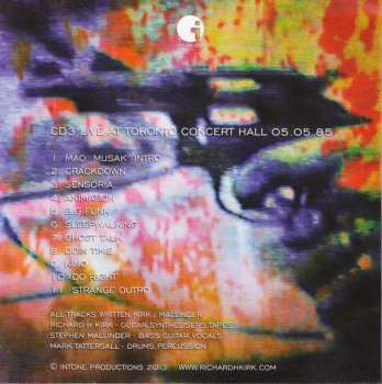 3CD/Doos Cabaret Voltaire: Archive #828285 Live