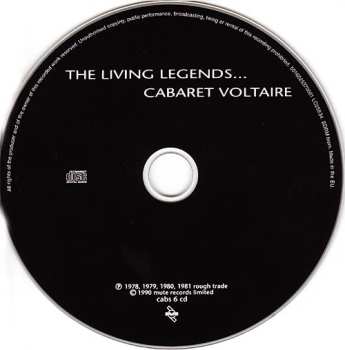 CD Cabaret Voltaire: The Living Legends...