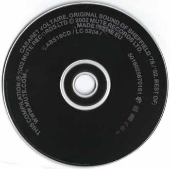 CD Cabaret Voltaire: The Original Sound Of Sheffield '78 / '82. Best Of;