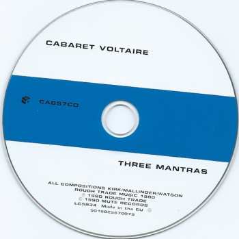 CD Cabaret Voltaire: Three Mantras