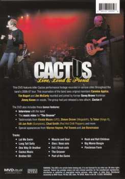 DVD Cactus: Live, Loud & Proud