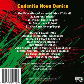 CD Cadentia Nova Danica: August 1966 Jazzhus Montmartre DIGI