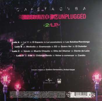 2LP Cafe Tacuba: Un segundo Unplugged CLR | LTD