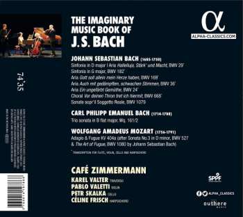 CD Café Zimmermann: The Imaginary Music Book Of J. S. Bach