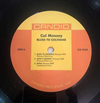 LP Cal Massey: Blues To Coltrane LTD