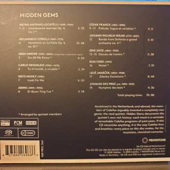 SACD Calefax Reed Quintet: Hidden Gems