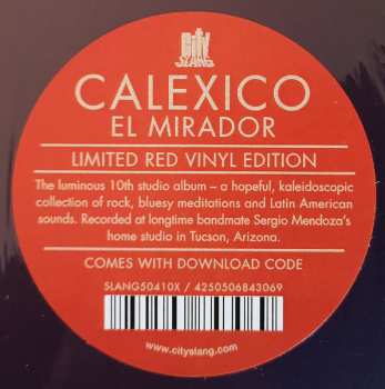 LP Calexico: El Mirador LTD | CLR