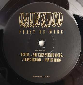 3LP Calexico: Feast Of Wire / More Cowboys In Sweden (Live) DLX | LTD | NUM