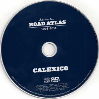 CD Calexico: Selections From Road Atlas 1998-2011
