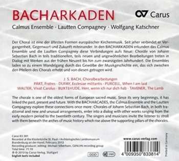 CD Lautten Compagney: Bacharkaden