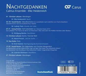 CD Calmus Ensemble: Nachtgedanken