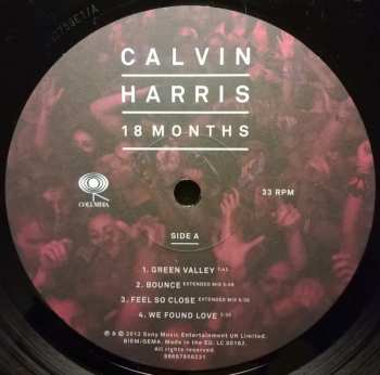 2LP Calvin Harris: 18 Months