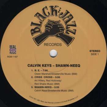 LP Calvin Keys: Shawn-Neeq LTD