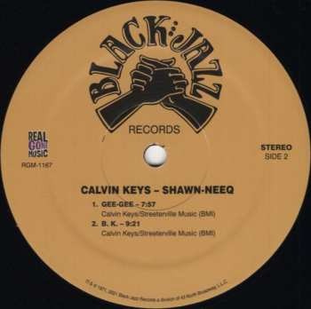 LP Calvin Keys: Shawn-Neeq LTD
