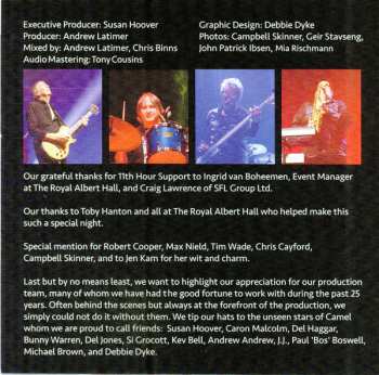 2CD Camel: Live At The Royal Albert Hall