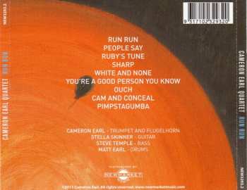 CD Cameron Earl Quartet: Run Run