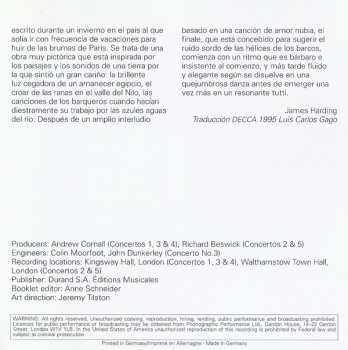 2CD The Royal Philharmonic Orchestra: Piano Concertos 1-5