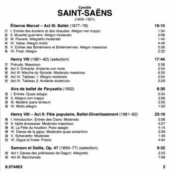 CD Camille Saint-Saëns: Dances And Ballet Music