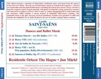 CD Camille Saint-Saëns: Dances And Ballet Music