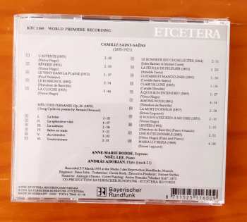 CD Camille Saint-Saëns: Mélodies