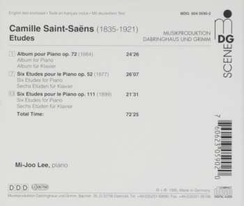 CD Camille Saint-Saëns: Etudes Opp. 52 • 111 / Album Pour Piano Op. 72