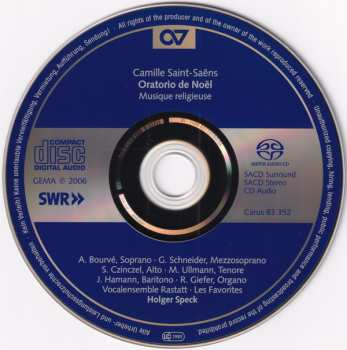 SACD Camille Saint-Saëns: Oratorio de Noël