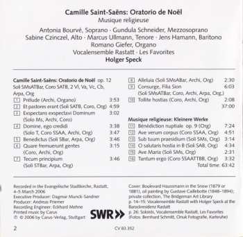 SACD Camille Saint-Saëns: Oratorio de Noël