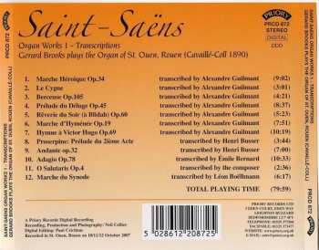 CD Camille Saint-Saëns: Organ Works 1 - Transcriptions