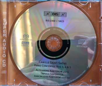 SACD Camille Saint-Saëns: Piano Concertos 3, 4 & 5 «L'Égyptien»