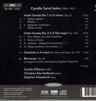 SACD Camille Saint-Saëns: Sonates Pour Violon Et Piano