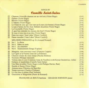 CD Camille Saint-Saëns: Songs By Camille Saint-Saëns