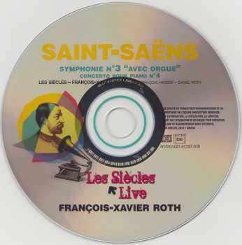 CD Camille Saint-Saëns: Symphonie N°3 & Concerto Pour Piano N°4 DIGI
