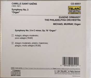 CD The Philadelphia Orchestra: Organ Symphony (No. 3 In C Minor, Op. 78)