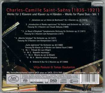 SACD Camille Saint-Saëns: Werke Für Klavierduo · Works For Piano Duo – Vol. 1