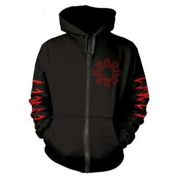 Merch Cancer: Hoodie Met Rits Shadow Gripped