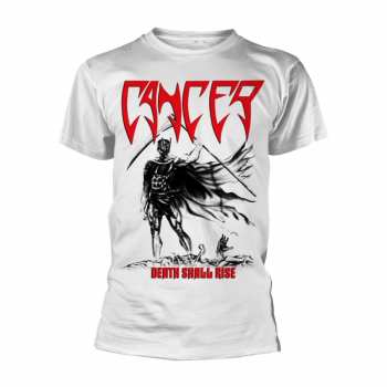 Merch Cancer: T-shirt Death Shall Rise (white)