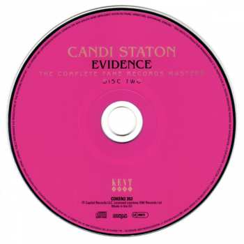 2CD Candi Staton: Evidence: The Complete Fame Records Masters