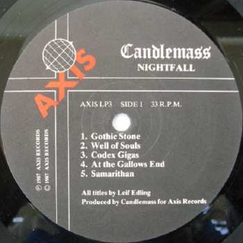 LP Candlemass: Nightfall - Clear Vinyl
