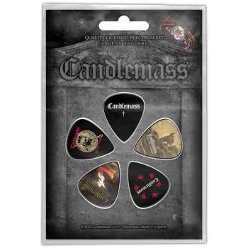 Merch Candlemass: Set Plectrums Gravestone