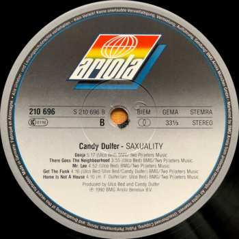 LP Candy Dulfer: Saxuality