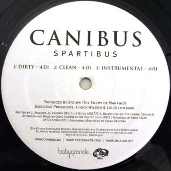 LP Canibus: Spartibus